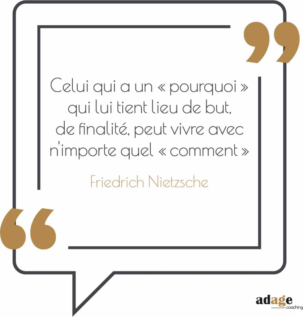 ET VOUS, QUEL EST VOTRE POURQUOI ?