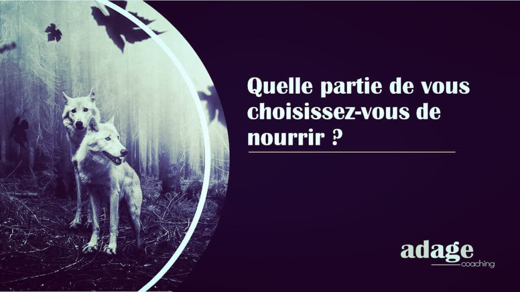 QUELLE PARTIE DE VOUS CHOISISSEZ-VOUS DE NOURRIR ?