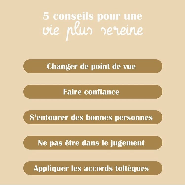 5 astuces pour une vie plus sereine – coaching Adage