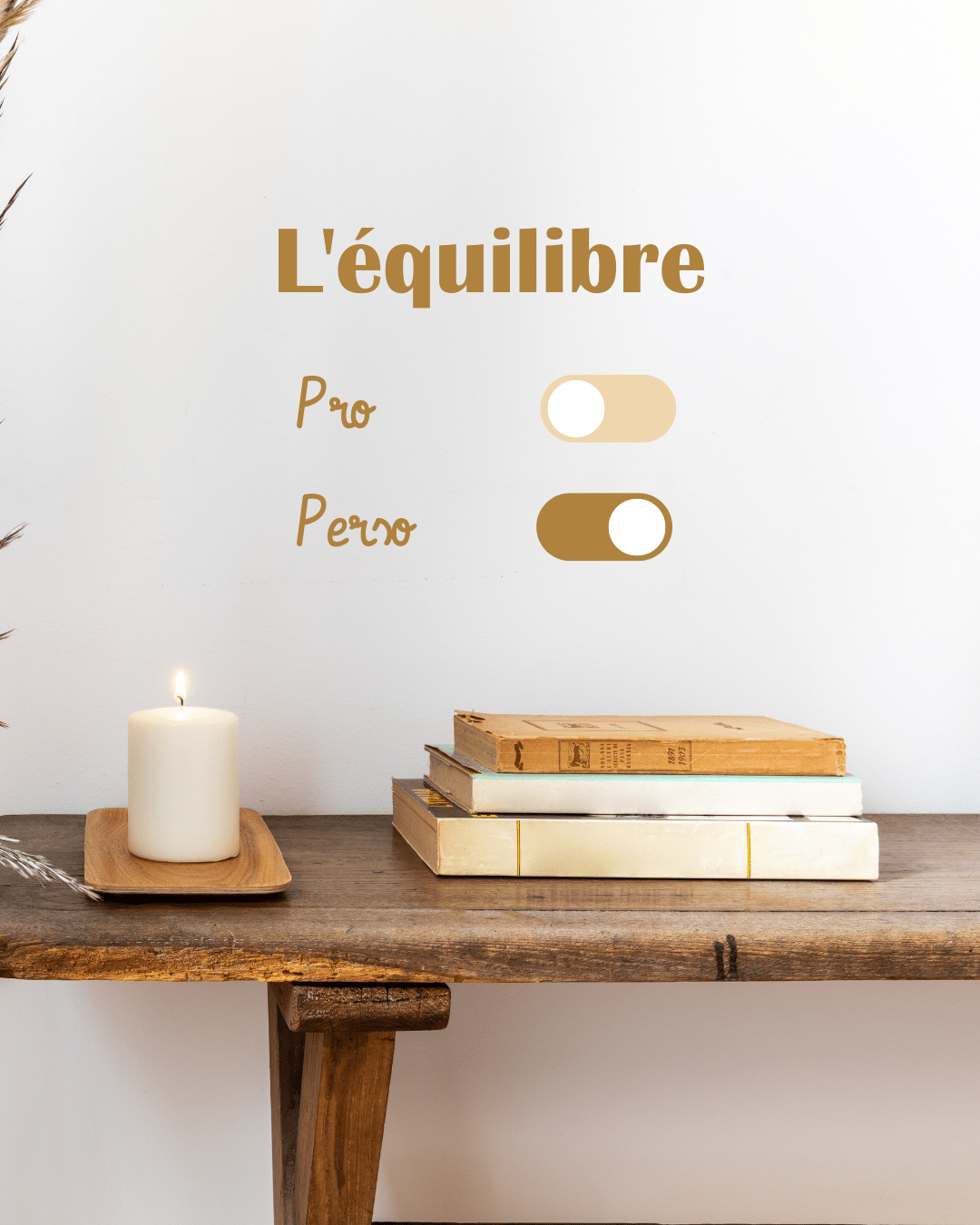 Vision de l'équilibre vie professionnelle et vie personnelle