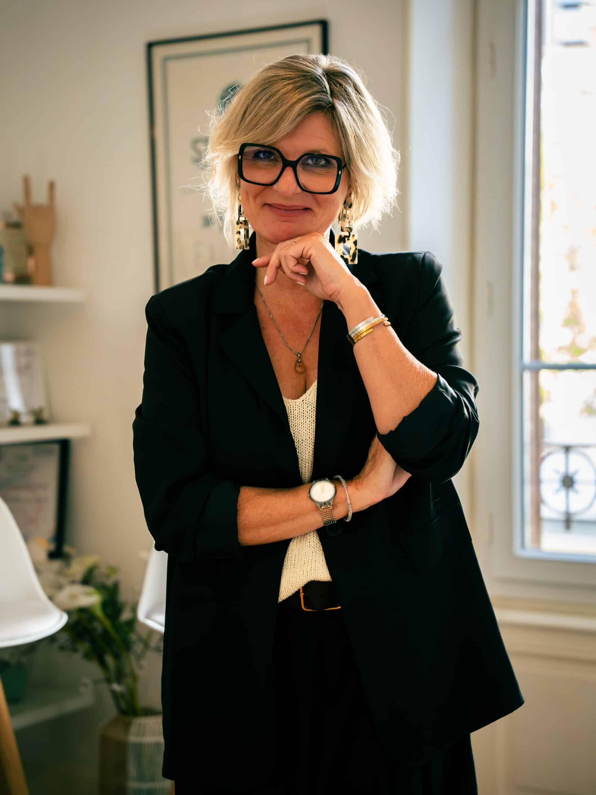 Portrait professionnel d’Armelle Girand, coach professionnelle Adage Coaching, Clermont-Ferrand